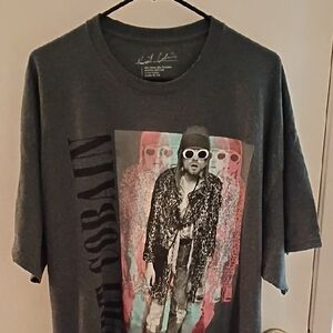 Kurt cobain Wild T-shirt 3D Style Graphic Tee Shirt See Pics